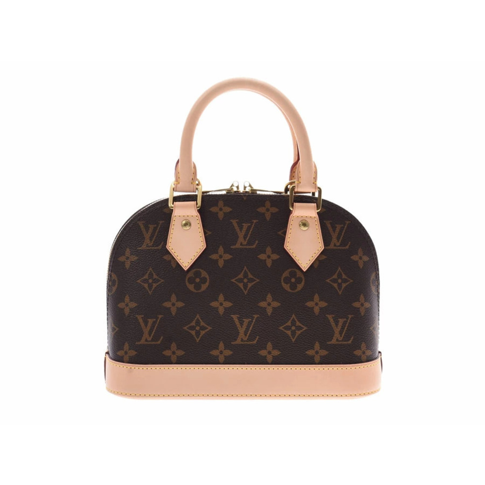 Louis Vuitton Monogram Alma Brown Leather Handbag Strap